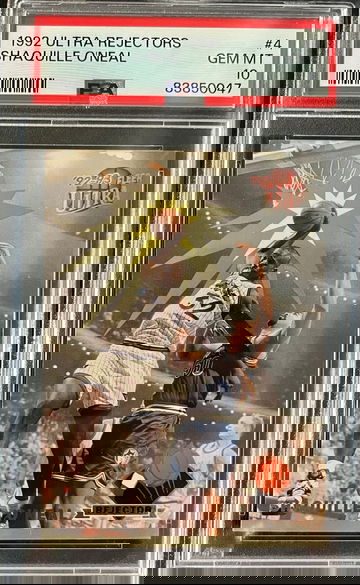 1992 Ultra Rejectors #4 Shaquille O'Neal Rookie RC PSA 10 GEM MINT HOF MAGIC