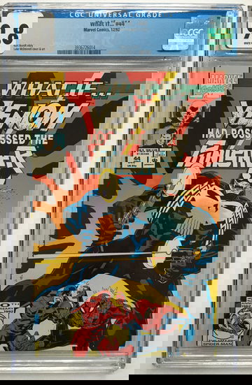 WHAT IF...#44 CGC 9.8 " VENOM Had Possessed The PUNISHER " FREE S/H.