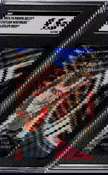 2023 Panini Select Tri-Color Prizm Cam Whitmore #118 SGC 9.5