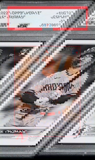 2022 TOPPS UPDATE US212 ALEK THOMAS SSP PSA 10