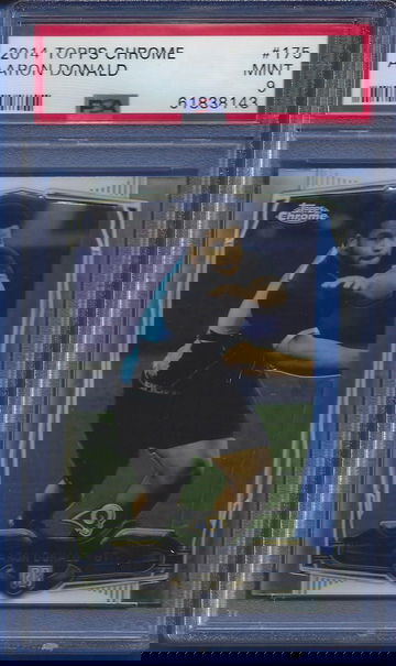 2014 Topps Chrome #175 Aaron Donald RC PSA 9  (BillsGridironGreats)