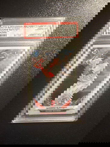 2014 Bowman Prospects Chrome Mookie Betts 