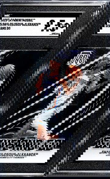 2023-24 Panini Mosaic #5 Shai Gilgeous-Alexander Give And Go SGC 9.5