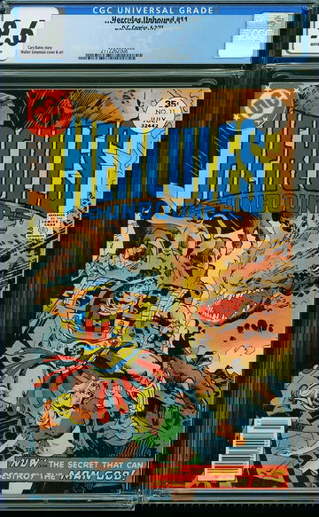 HERCULES UNBOUND #11, CGC 9.6 NM+