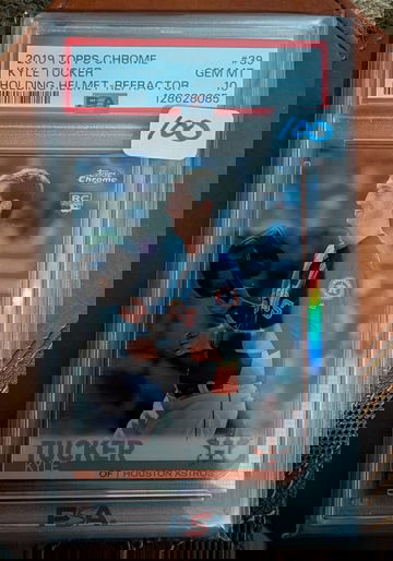 2019 Topps Chrome Variation Refractor Kyle Tucker PSA 10