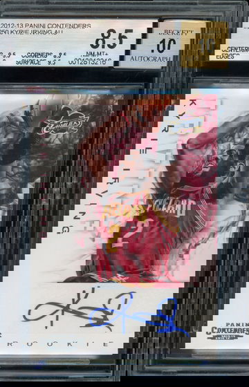 2012 Panini Contenders Auto Kyrie Irving Rookie BGS 8.5