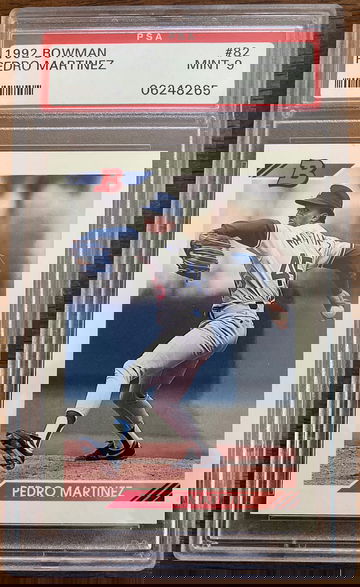 1992 Bowman Pedro Martinez PSA 9