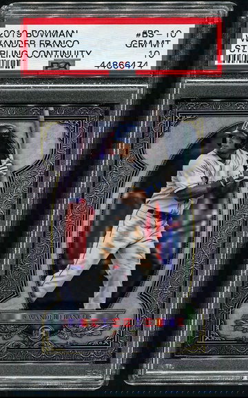 2019 Bowman Sterling Continuity Wander Franco PSA 10