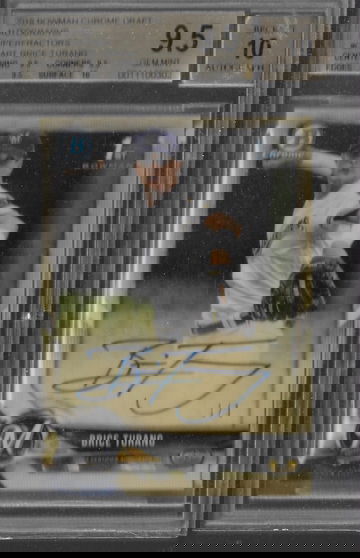 2018 Bowman Chrome Brice Turang Superfractor Auto