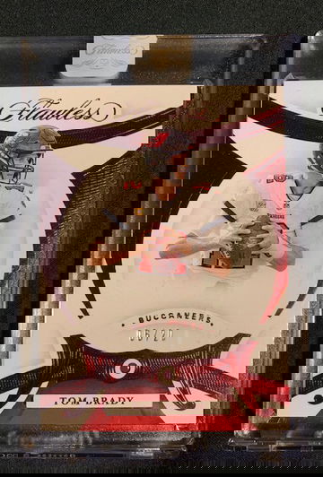 2020 Flawless Tom Brady Ruby Encased /20