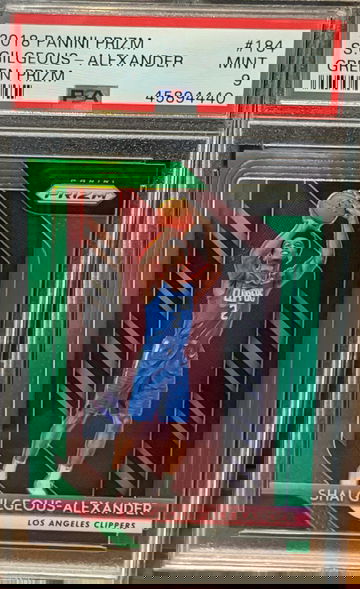 Shai Gilgelus-Alexander 2018 Green Prizm