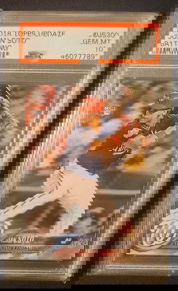 2018 Topps update Juan Soto PSA 10