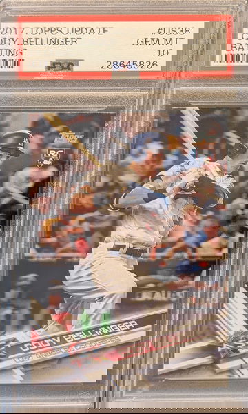 2017 Topps Update Cody Bellinger Rookie Card RC Batting US38 PSA 10