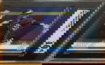 2019 Topps Chrome Fernando Tatis rookie sgc 10