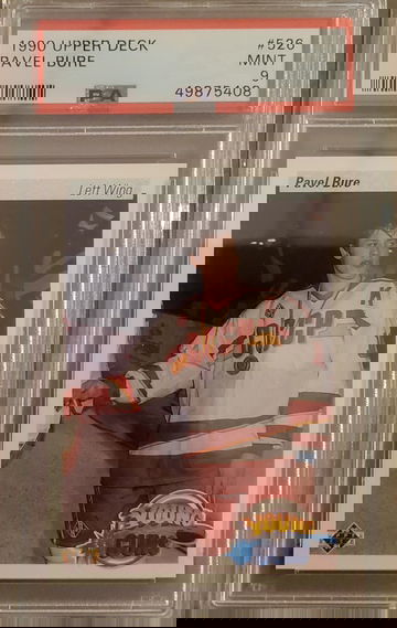 1990 Upper Deck Pavel Bure rc PSA 9