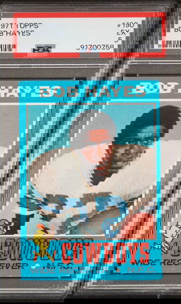 1971 Topps Bob Hayes #190 PSA 5