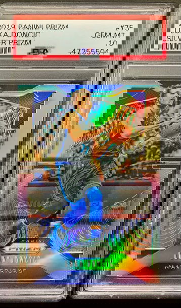 2019 Prizm Silver Luka Doncic PSA 10