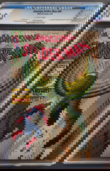 AMAZING SPIDER-MAN #48 CGC 8.0