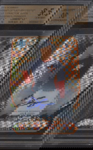 2014 Bowman Chrome George Springer Auto X-Fractor BGS 9.5