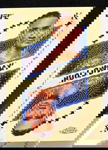 2025 Topps Chrome UFC  Kings & Queens  Max Holloway  RARE SSP