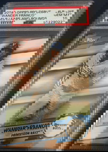 Wander Franco Topps MILB PSA 10