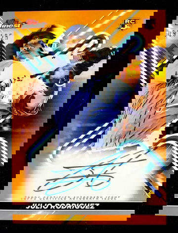 2022 Topps Finest Julio Rodriguez Rookie Auto