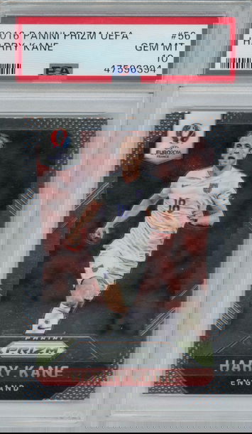 2016 Prizm Euro Harry Kane PSA 10