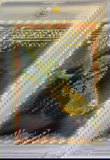 1996 Finest Michael Jordan Refractor w/ Coating