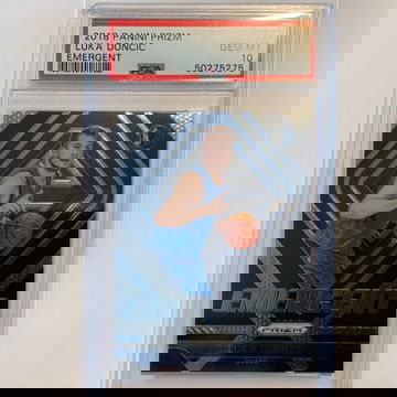 Luka Doncic 2018-19 Prizm Emergent RC PSA 10