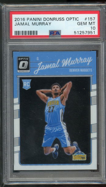 2016 Optic Jamal Murray PSA 10 