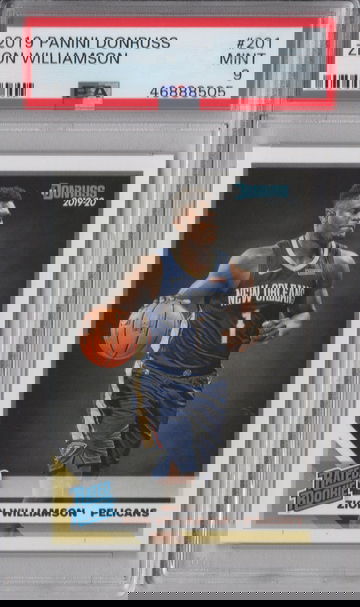 2019 Donruss Zion Williamson PSA 9