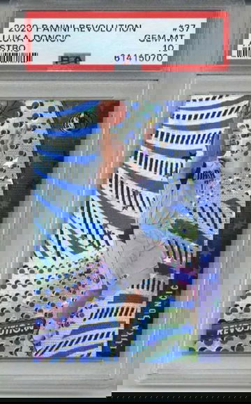 2020 PANINI REVOLUTION ASTRO #37 LUKA DONCIC MAVERICKS PSA 10 LOW POP