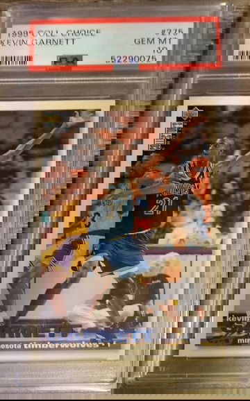 1995 Collector's Choice Kevin Garnett RC PSA 10