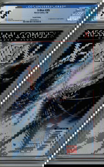 X-Men 205 2nd Printing CGC 9.8 Messiah Complex  1st Hope Summers