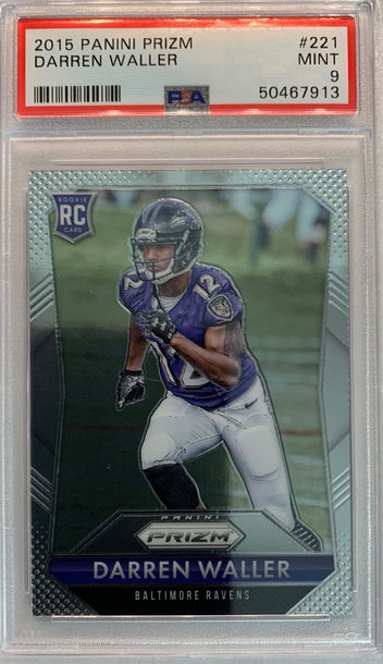 2015 Panini Prizm Darren Waller PSA 9