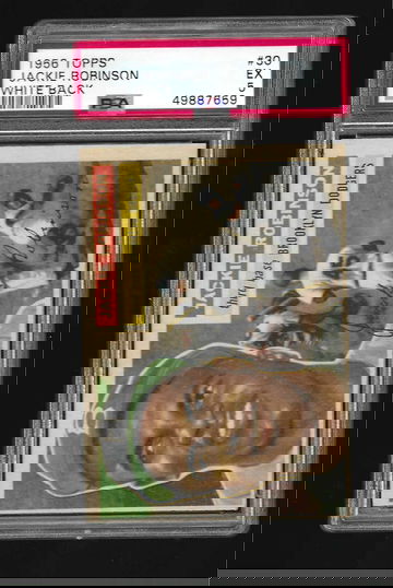 1956 TOPPS JACKIE ROBINSON PSA 5