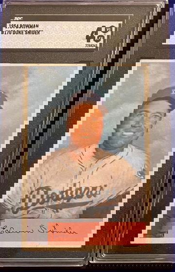 1954 Bowman # 170 Duke Snider SGC 4