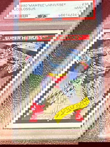 1990 Marvel Universe #36 Colossus PSA 9 MINT!!!