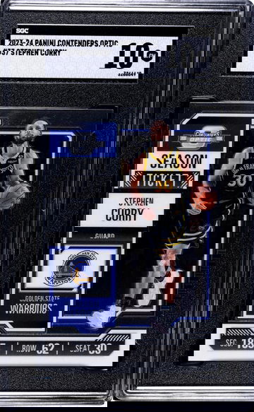 2023-24 Panini Contenders Optic #37 Stephen Curry SGC 10