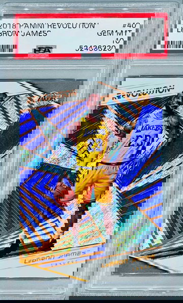 LeBron James 2018 Revolution Base PSA 10