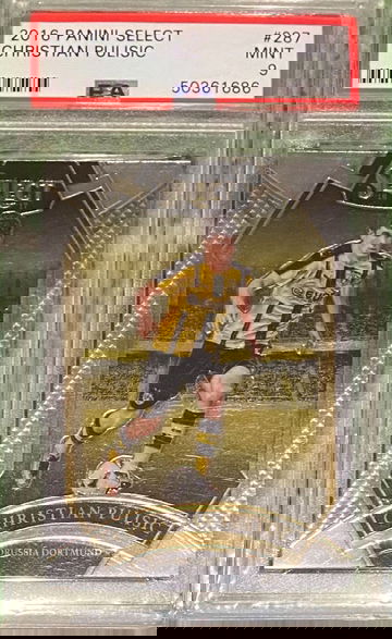 2016 Christian Pulisic Select Field Level Rookie PSA 9