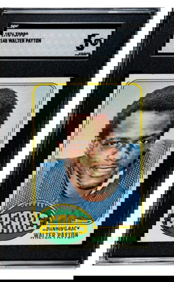 1976 Topps - Walter Payton SGC 5