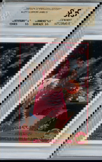 LEBRON JAMES 2003 TOPPS COLLECTION