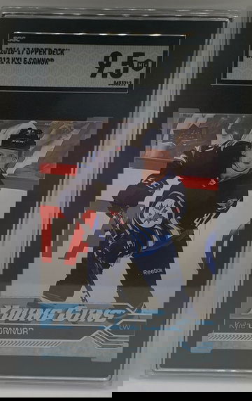 2016-17 upper deck Kyle Connor Young Guns SGC 9.5