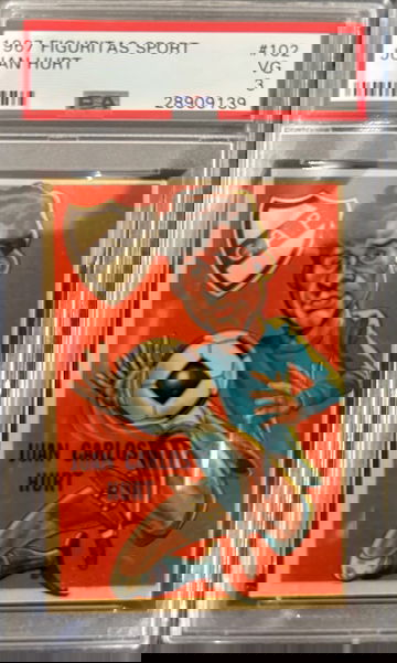 1967 Figuritas Sport Juan Hurt PSA 3