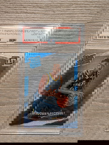 Donovan Mitchell 2017 Optic PSA 10