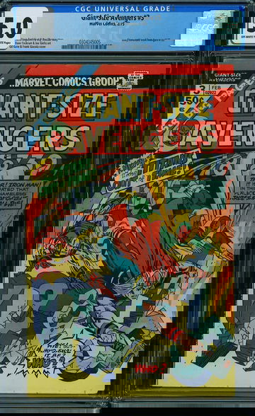 GIANT-SIZE AVENGERS #3, CGC 5.0 VGF