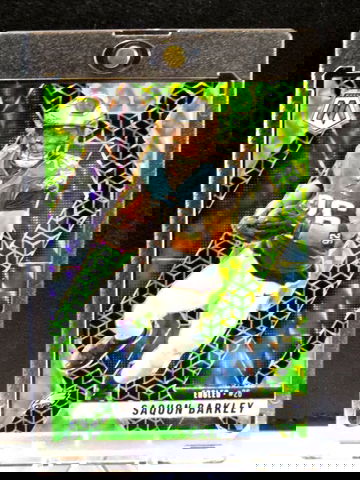 2025 Mosaic  Saquon Barkley  GREEN SPECTRIS FOTL Exclusive  /13  Eagles COLOR MATCH