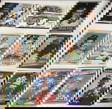 MLB Baseball Lot Canseco Griffey Ryan