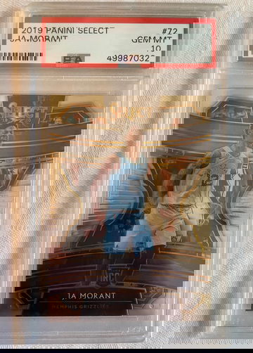 2019-20 Panini Select Ja Morant RC PSA 10